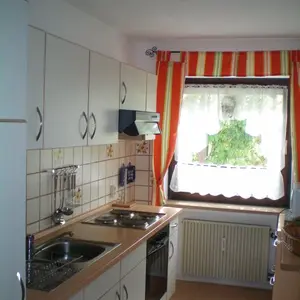 Moderne Einbauküche Ferienwohnung Birgit 
